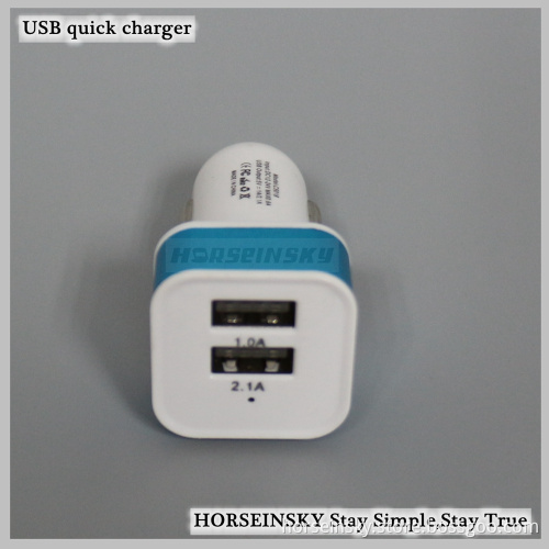 Portable Car Charger 5V Intelligent Mobile Phone Car Charger for iphone7